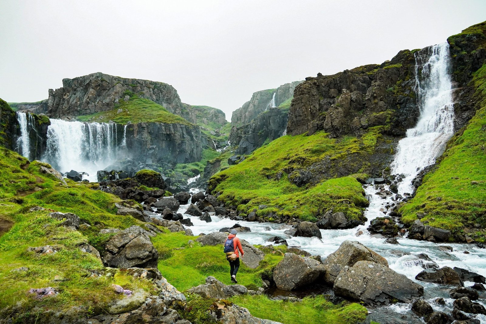 Vestdalsfossar, senderismo en Seydisfiordur