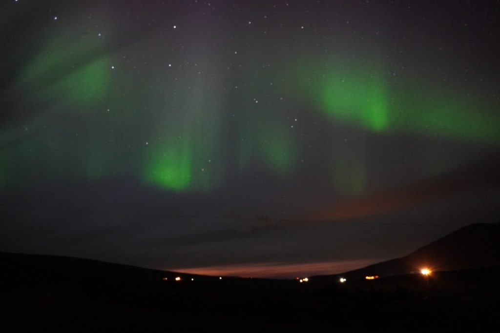 Cómo ver auroras boreales en Islandia
