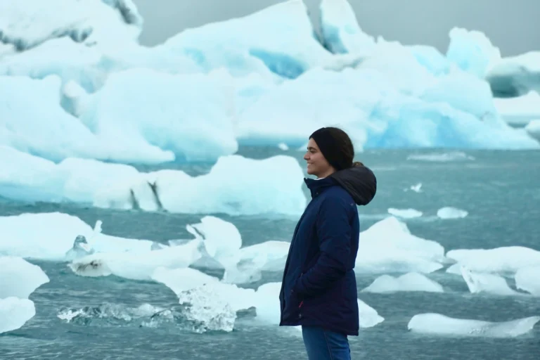 icebergs en el sur de Islandia