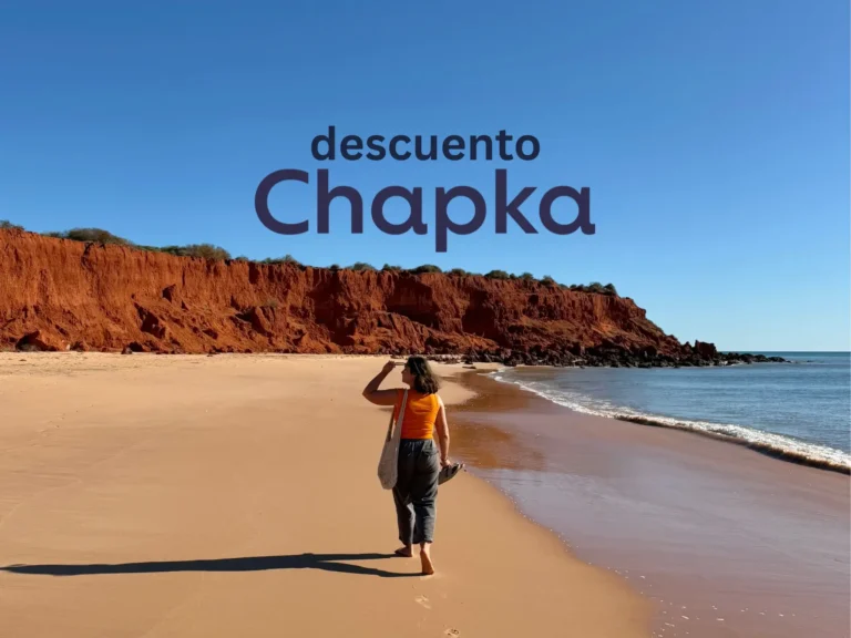 portada en la playa código descuento chapka