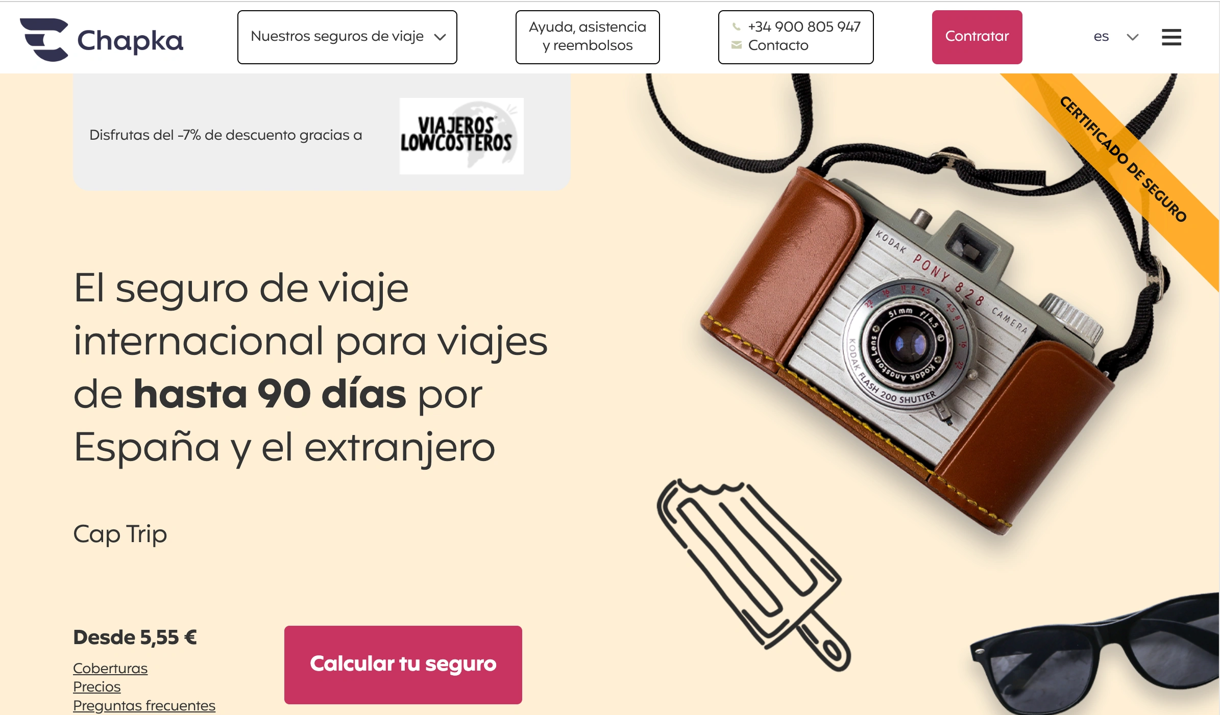 código descuento chapka