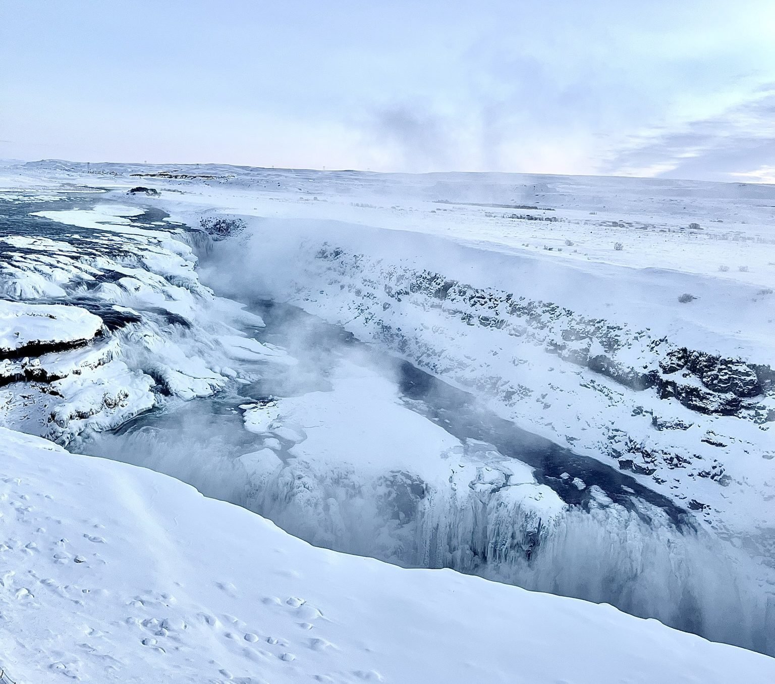 gullfoss-invierno-circulo-dorado Islandia en invierno, recomendaciones