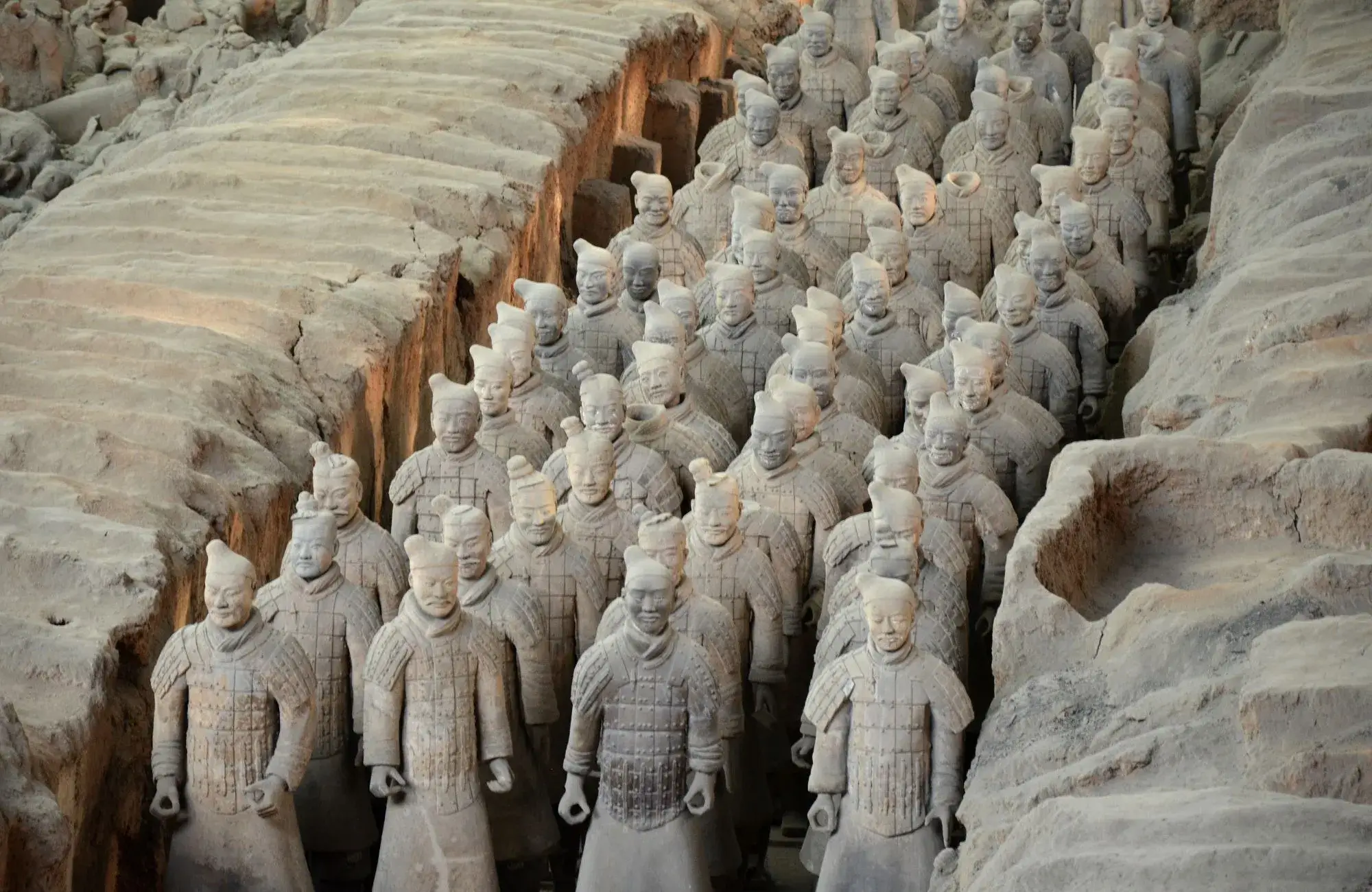 Guerreros de Terracota. Itinerario China en 15 días Foto Canva.