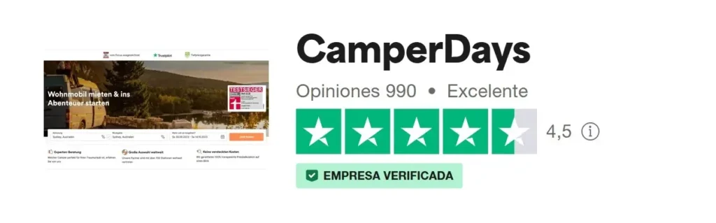 código descuento Camperdays Black Friday