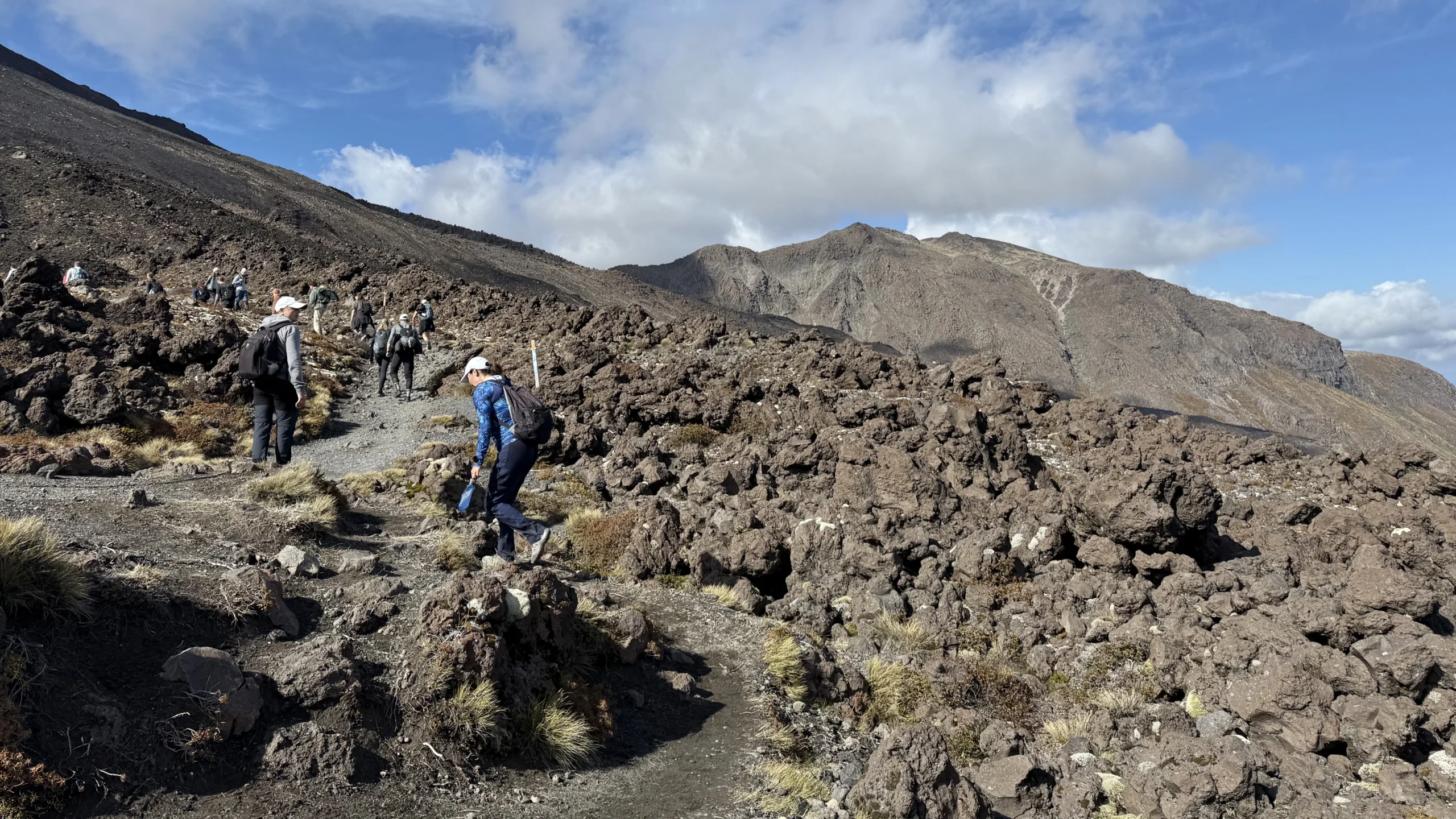 como hacer el Tongagiro Alpine Crossing