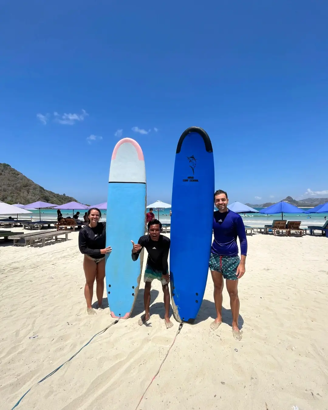clase-surf-Selong-Belanak Que hacer en Kuta lombok y alrededores