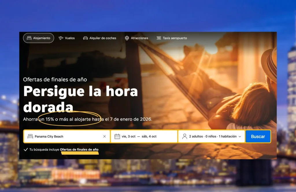 codigo descuento booking semana santa