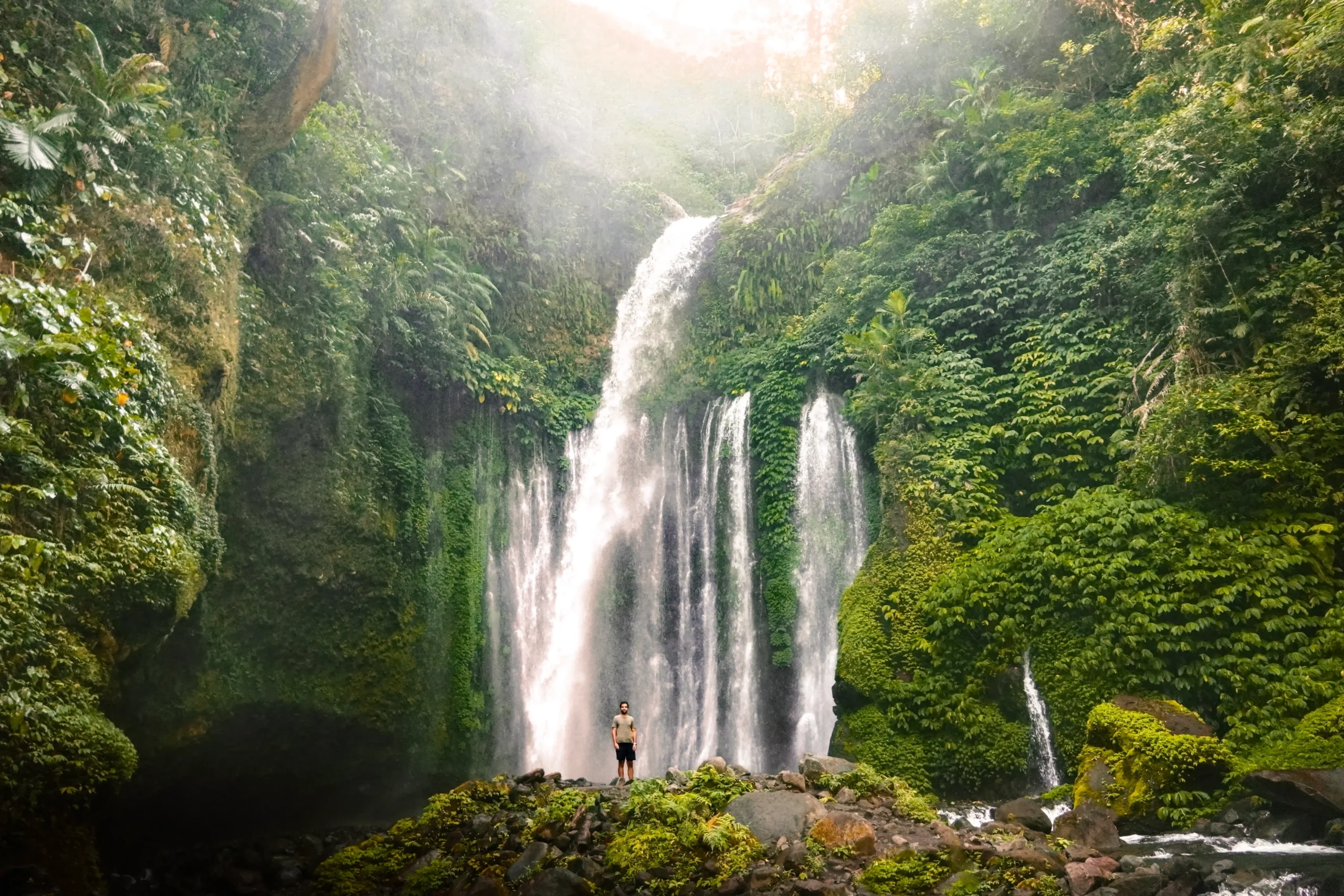lombok-waterfall itinerario Lombok Indonesia