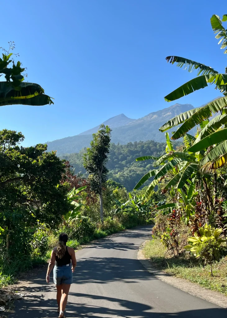 Senaru itinerario Lombok Indonesia