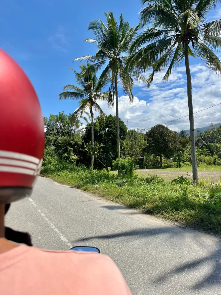 tentena-sulawesi-scooter Que hacer en Tentena, Sulawesi