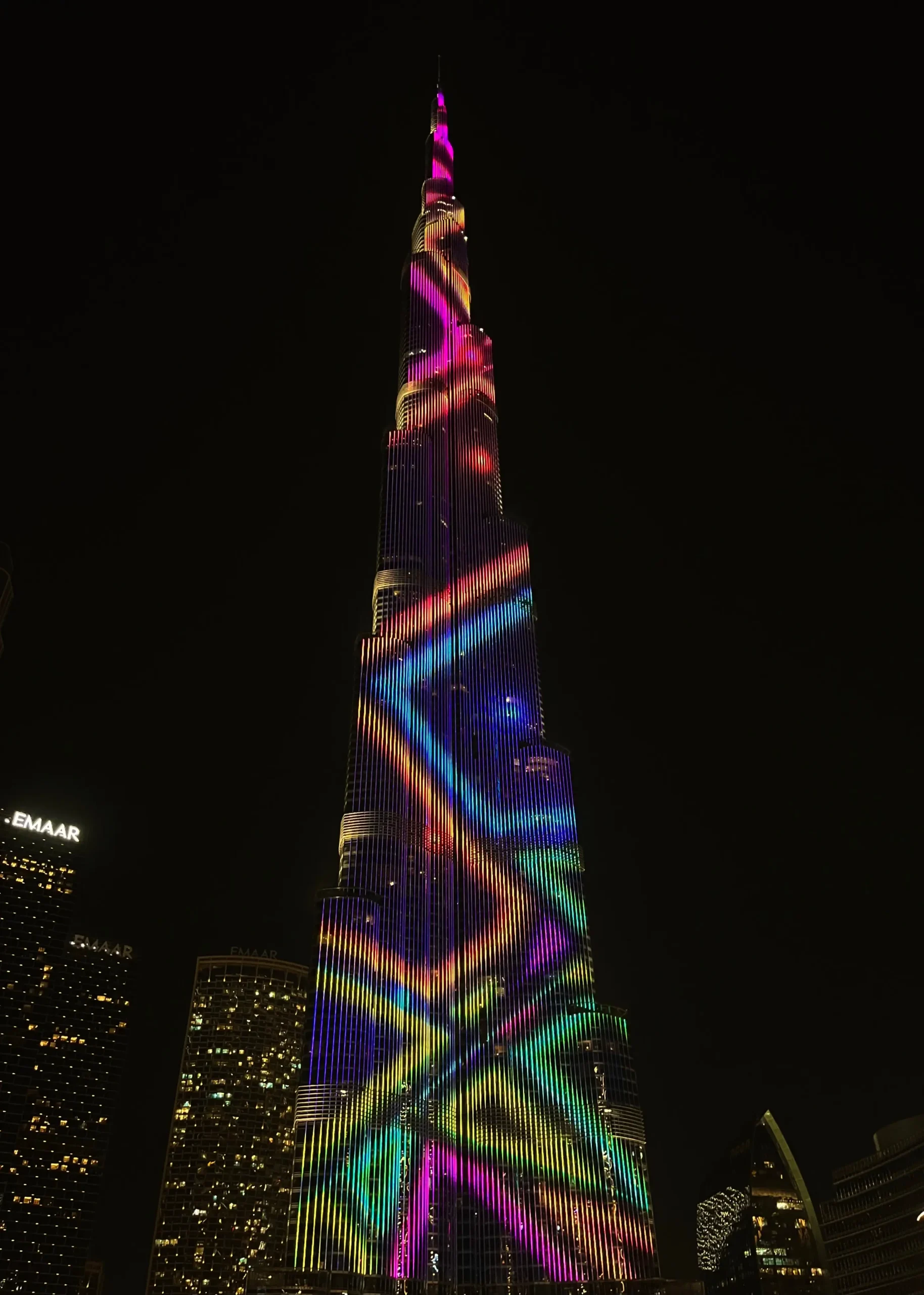burj-khalifa-light-show que ver en Dubai en un dia