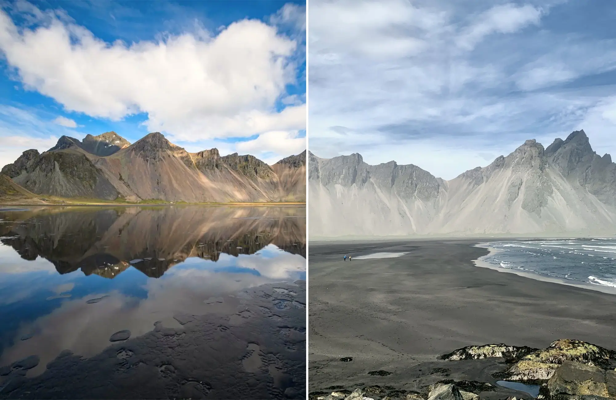 Stokksnes-vestrahorn Vestrahorn y la playa de Stokksnes