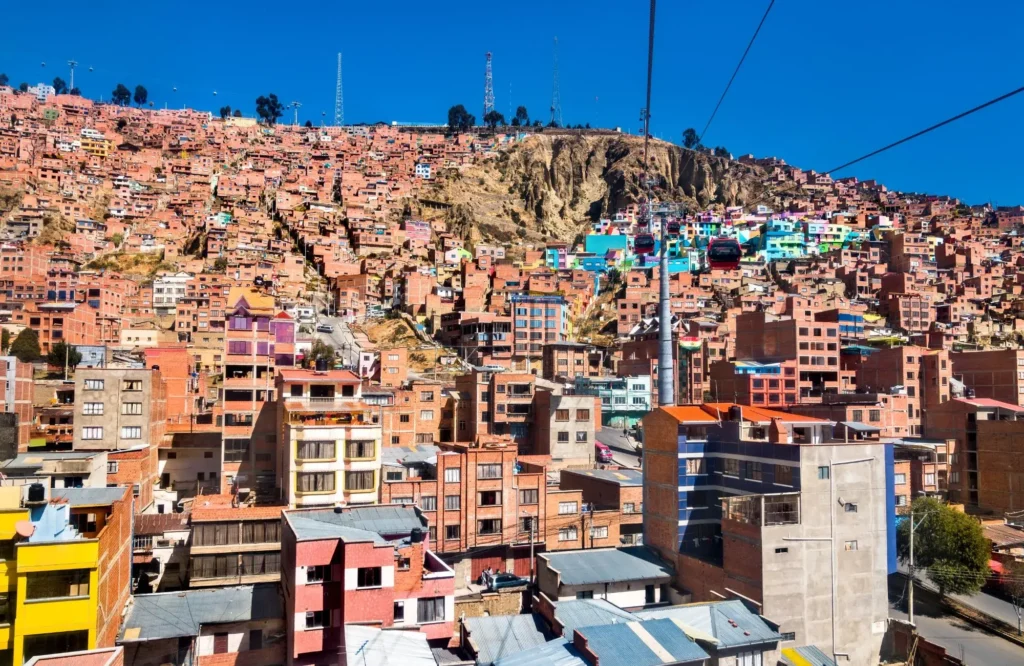 que-hacer-la-paz-2-dias-Chualluma Vistas al barrio Chualluma desde el teleférico
