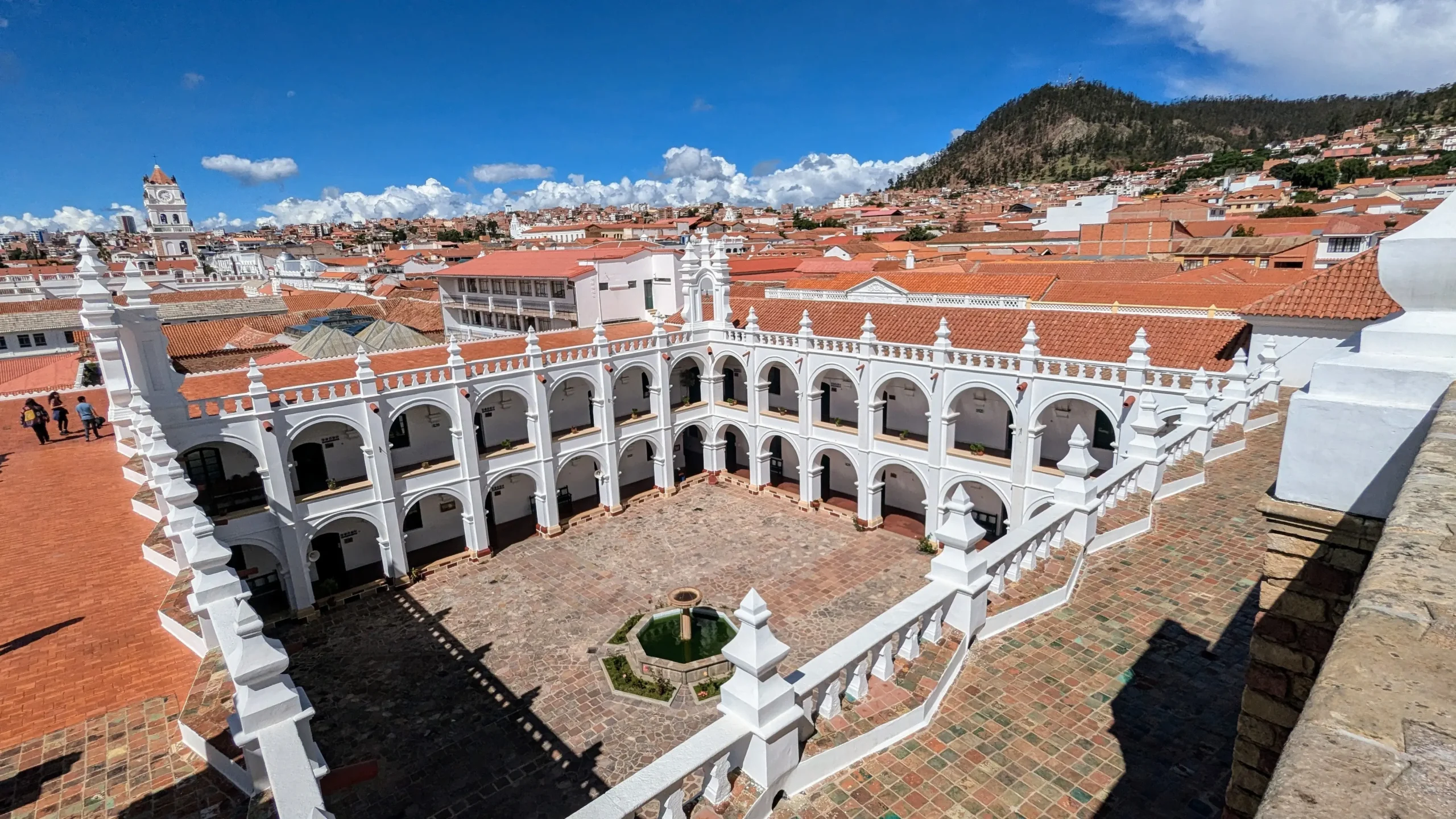 que-ver-sucre-bolivia Vistas desde la azotea del Convento San Felipe Neri