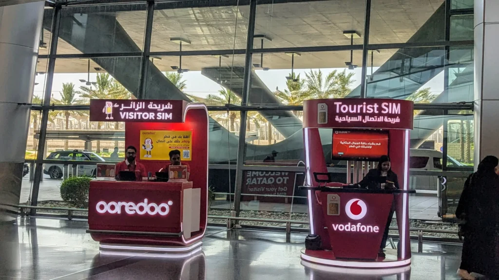 vendedores vodafone Doha