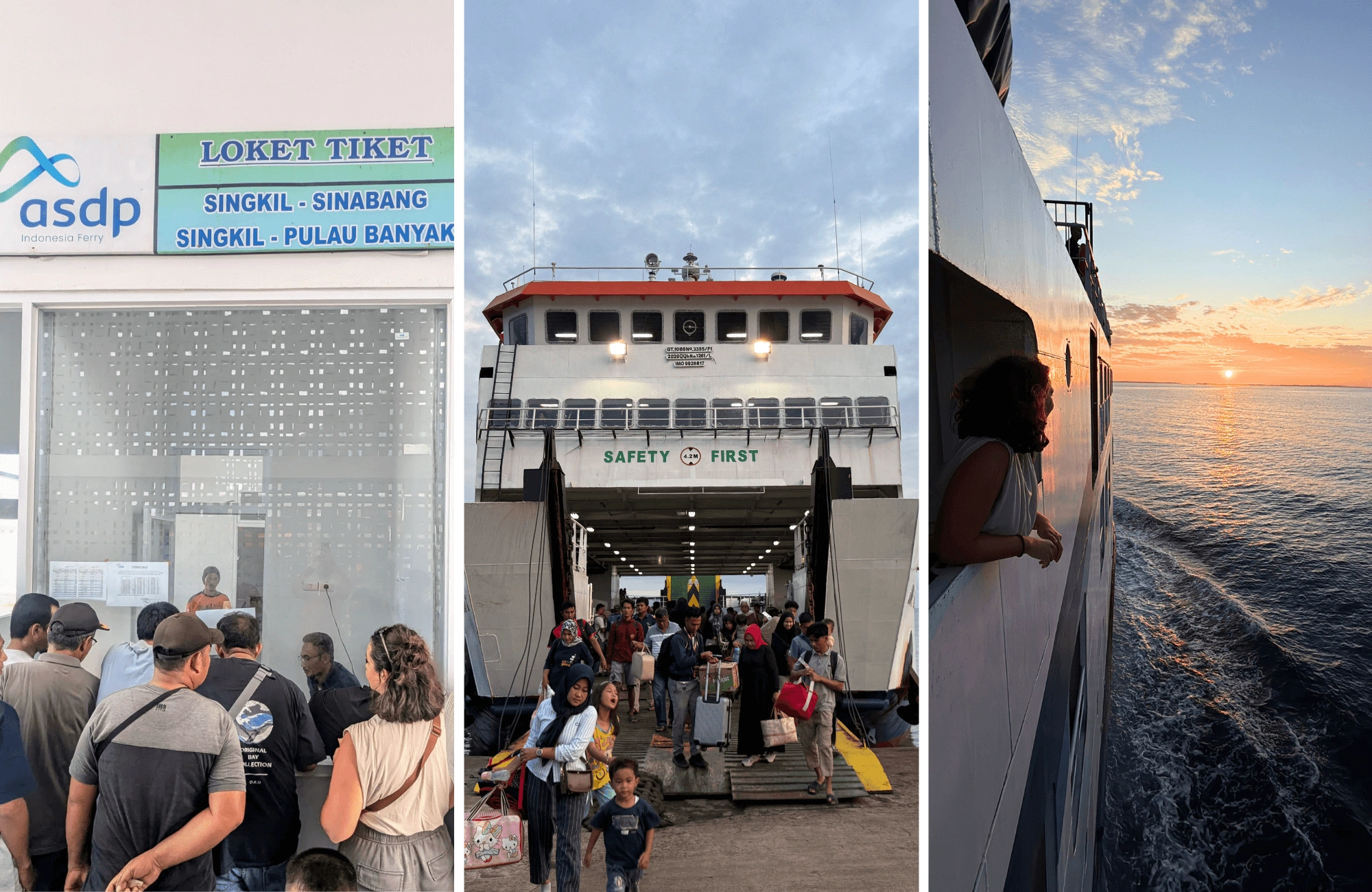 ferry a banyak islands como llegar