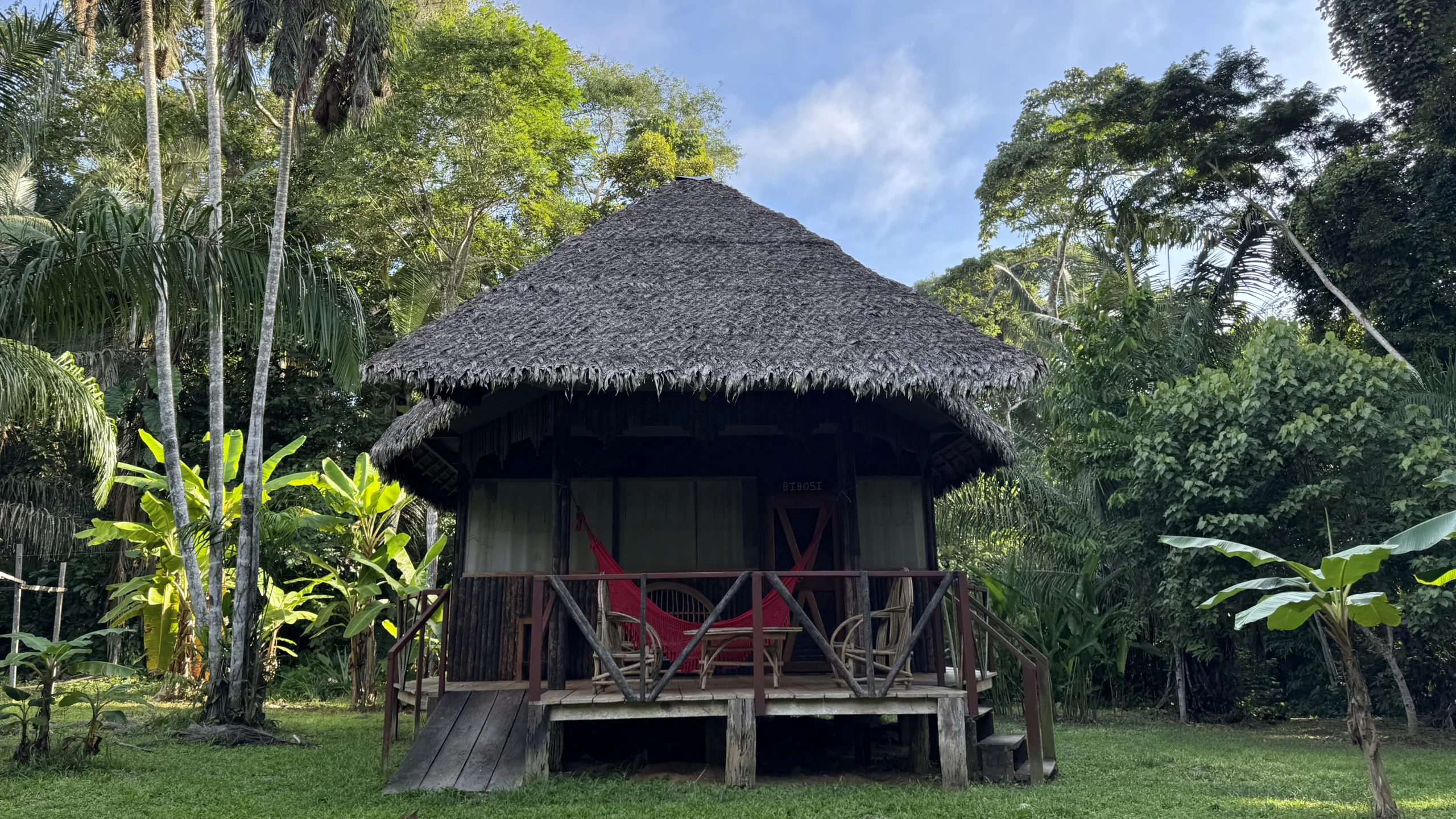 alojamiento dentro del Madidi