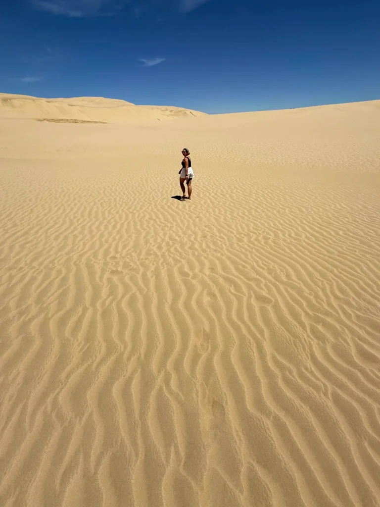 giant dunes en el norte de Nueva Zelanda