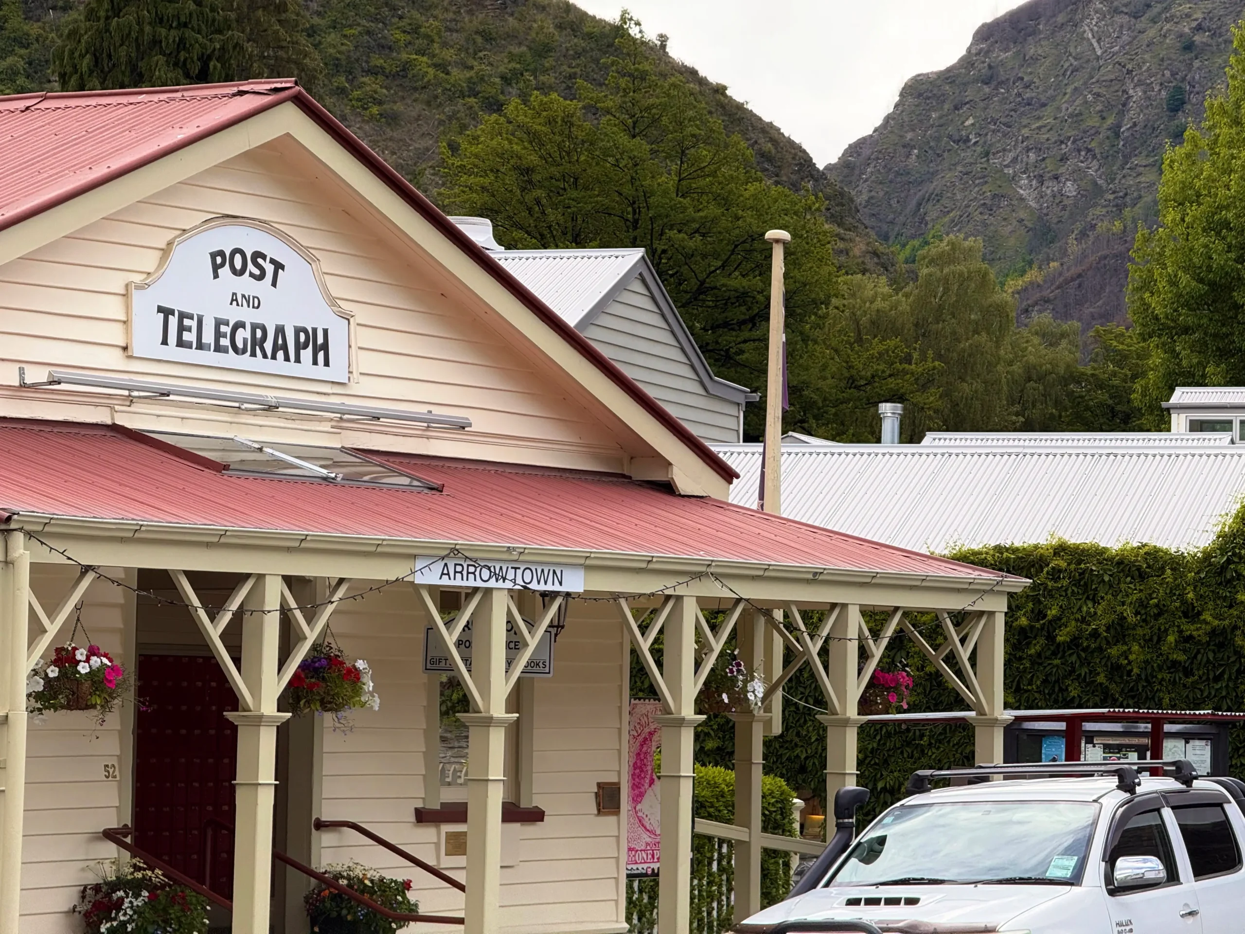 arrowtown Construcción típica de la fiebre del oro en Nueva Zelanda