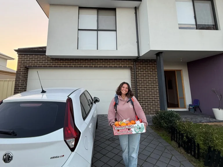 alba en la casa de home exchange en Perth