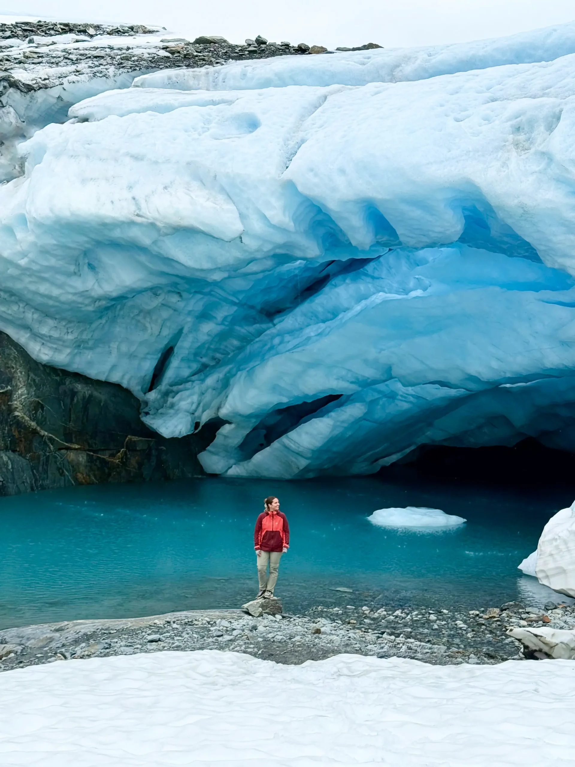 glaciar-isla-sur-nueva-zelanda glaciar en la isla sur de Nueva Zelanda