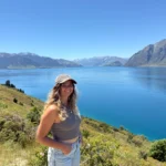 yo en el lago Wanaka
