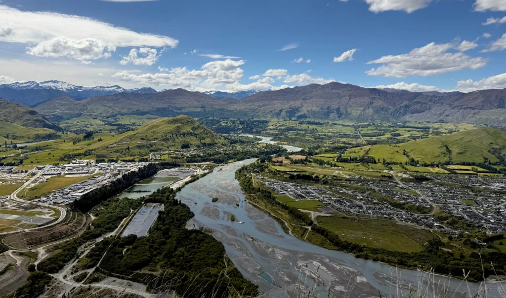 queenstown vistas de Queenstown desde el mirador de remarkables