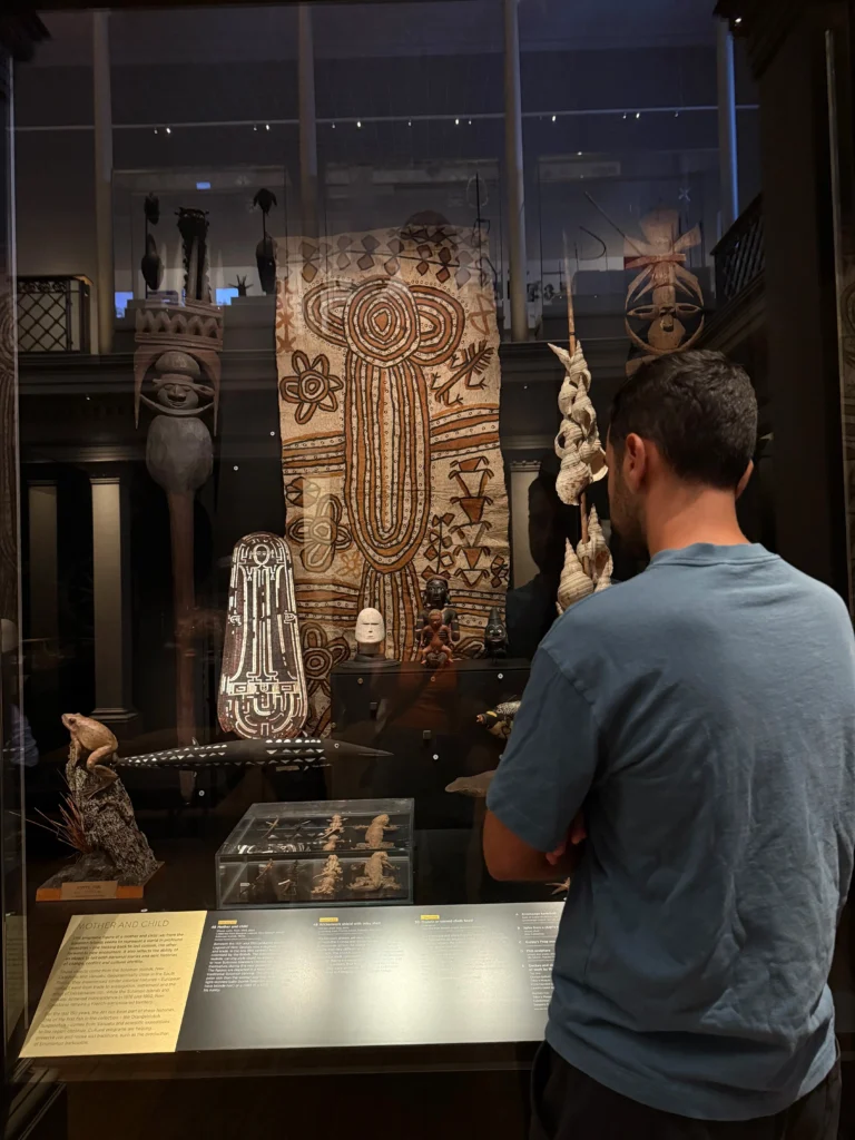 Interior-museo-australia-sidney exposición en el museo de Australia