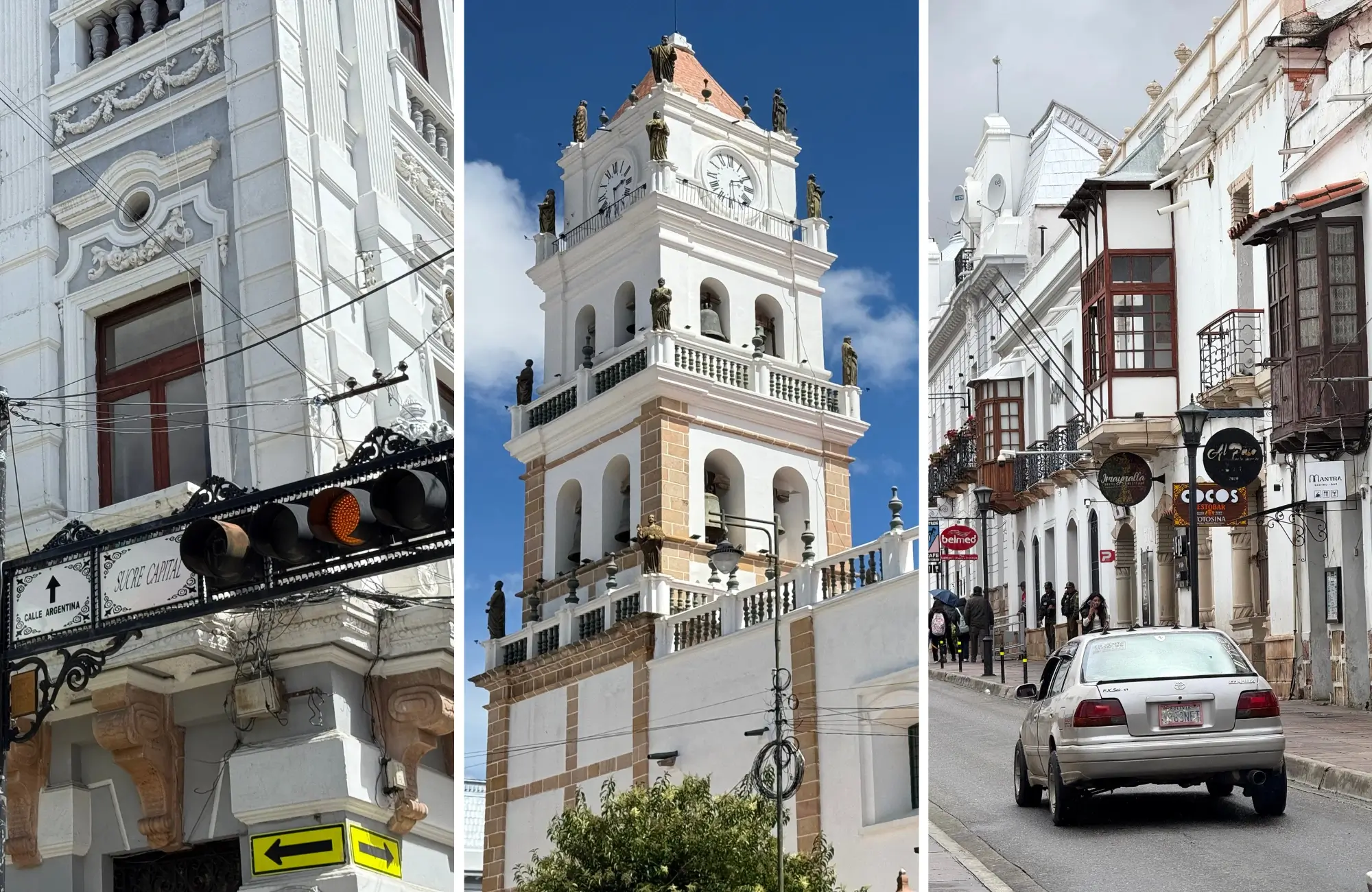 sucre-bolivia edificios coloniales de Sucre
