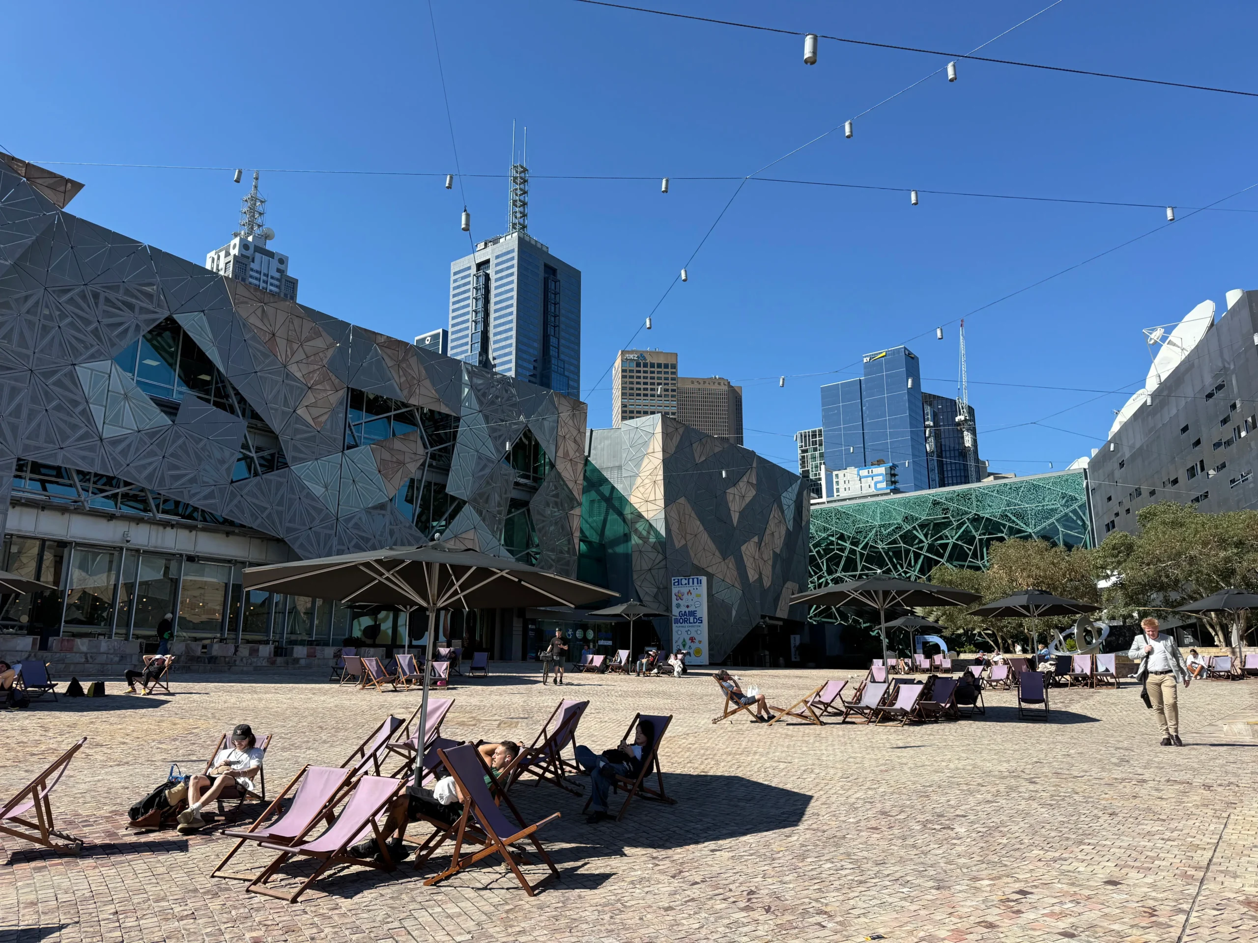 Federation-Square edificios en Federation Square