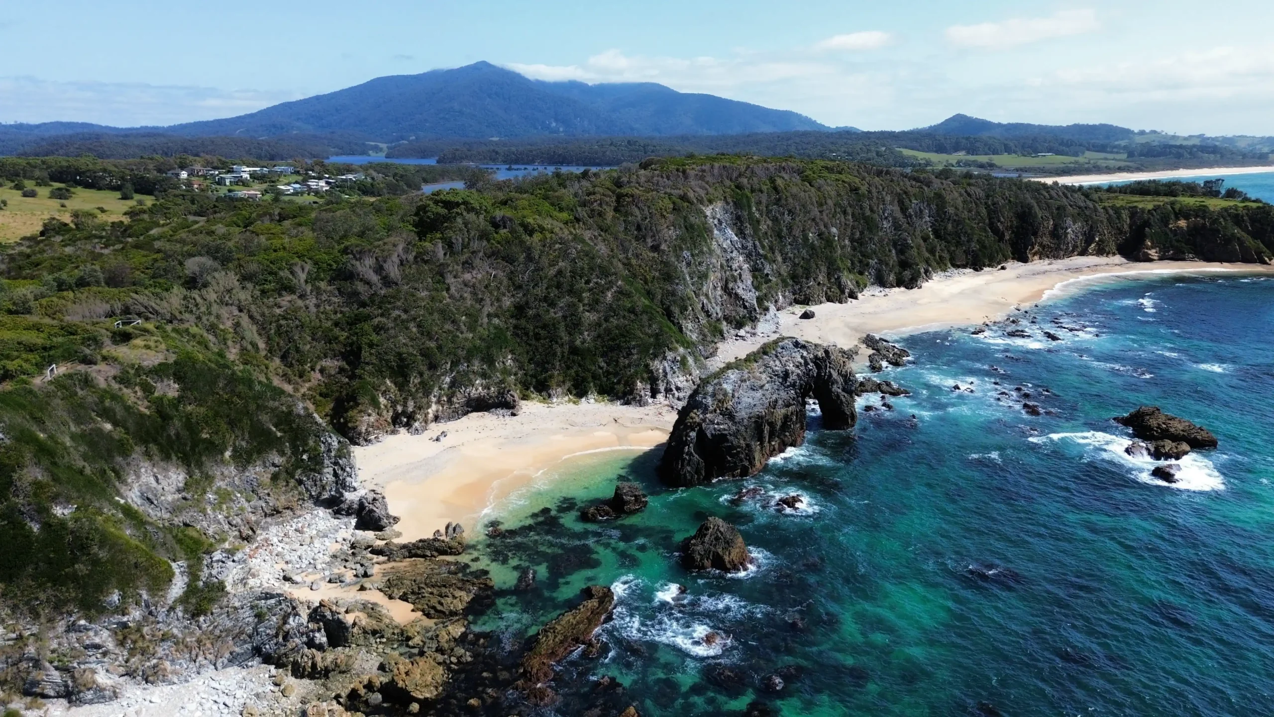 costal-walk-australia Vista area Playas de Bermagui