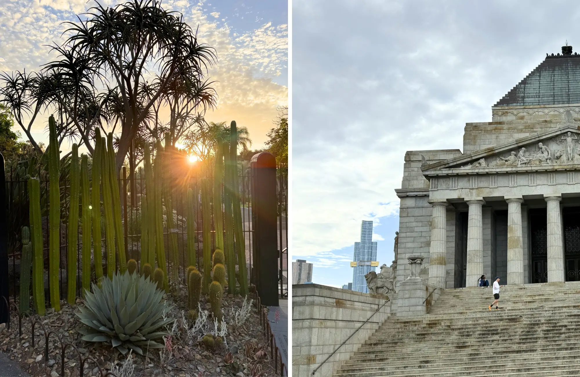 jardin-botanico-melbourne Shrine of Remembrance