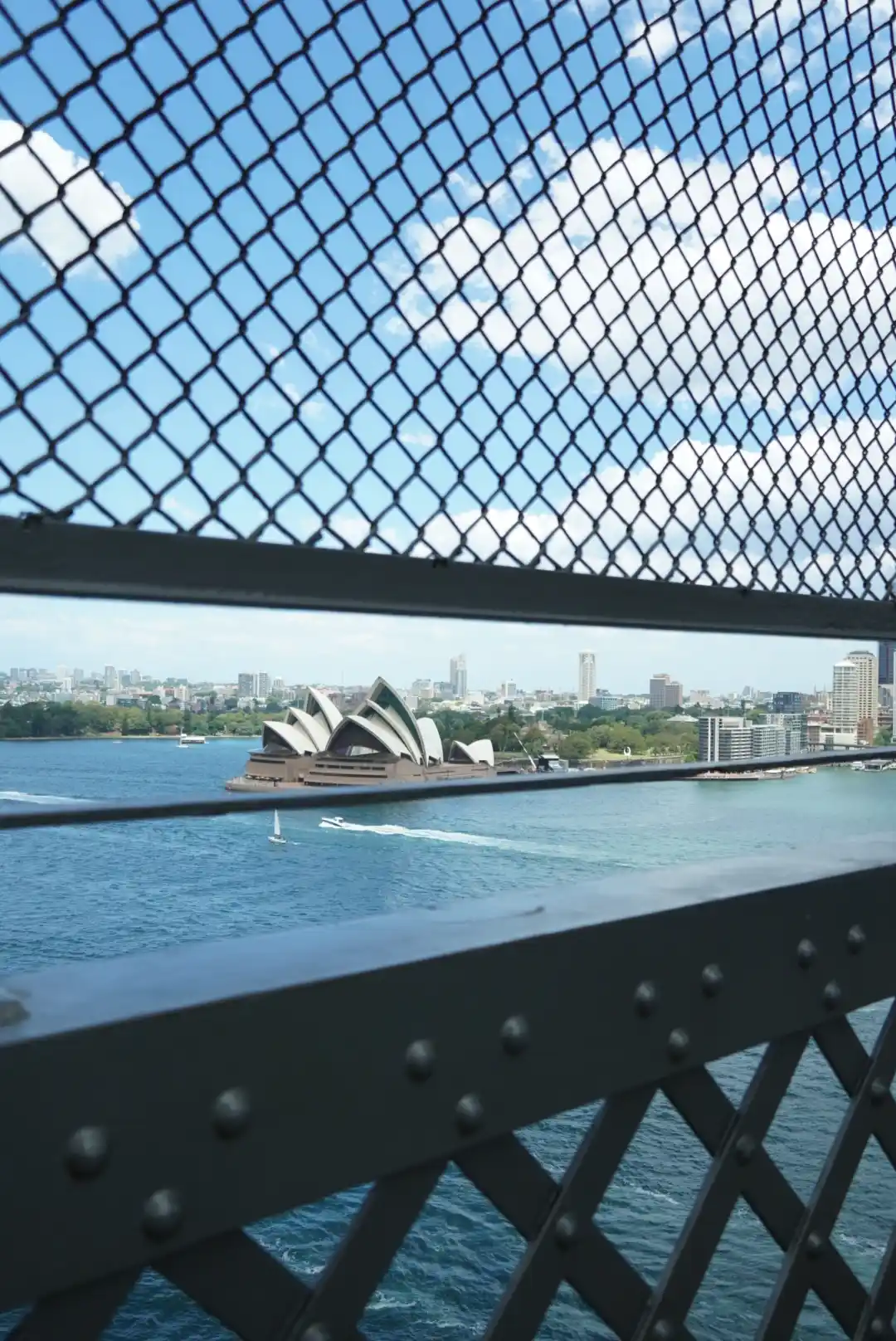 opera-sydney opera de sydney desde el harbour bridge