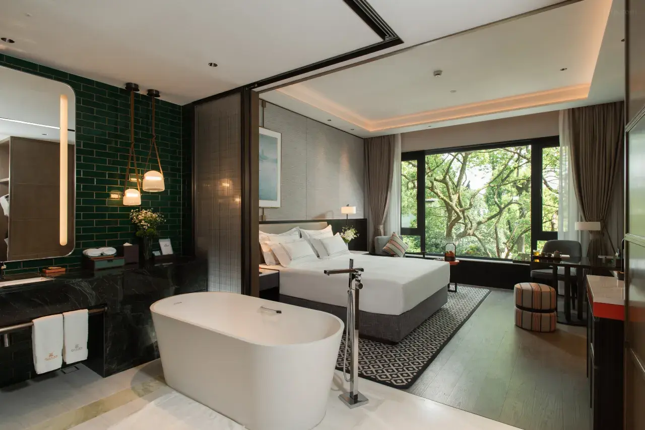 Zhejiang-Xizi-Hotel-hangzhou habitación del hotel Zhejiang Xizi Hotel