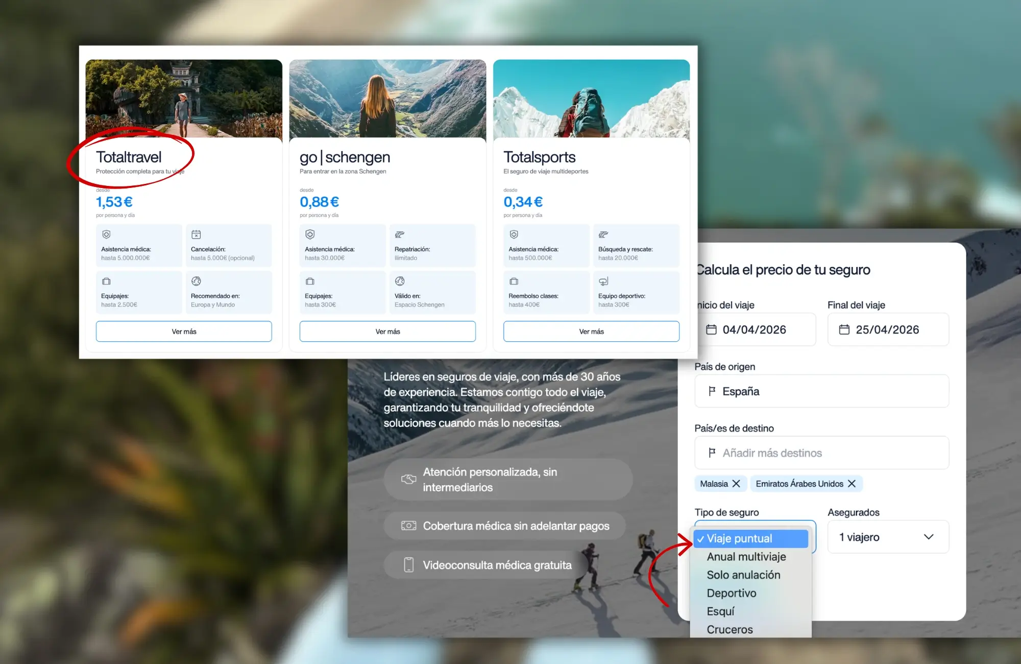 opciones-seguros-intermundial-vacaciones que seguro de intermundial contratar para tus vacaciones