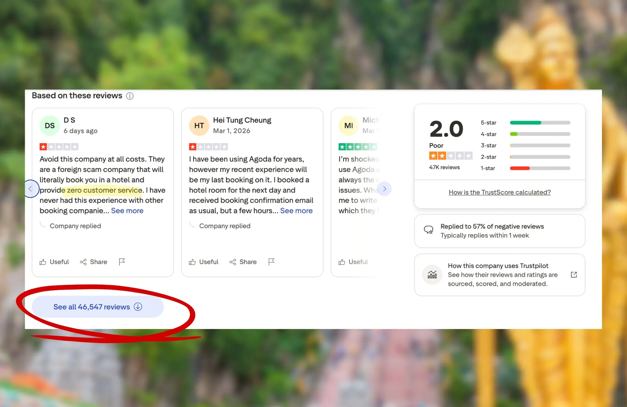 opiniones-agoda-es-fiable Opiniones y nota Trustpilot de Agoda