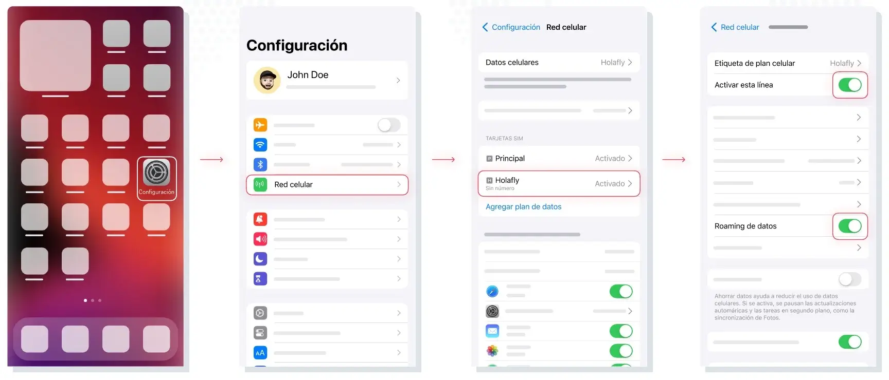 activar-esim-holafly Paso a paso para activar una eSIM