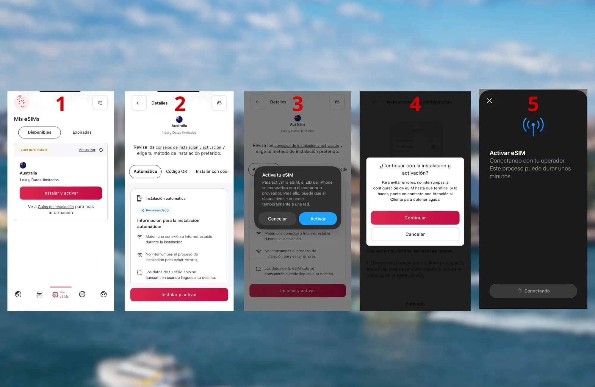 instalar-esim-app-holafly instalar eSIM desde la app