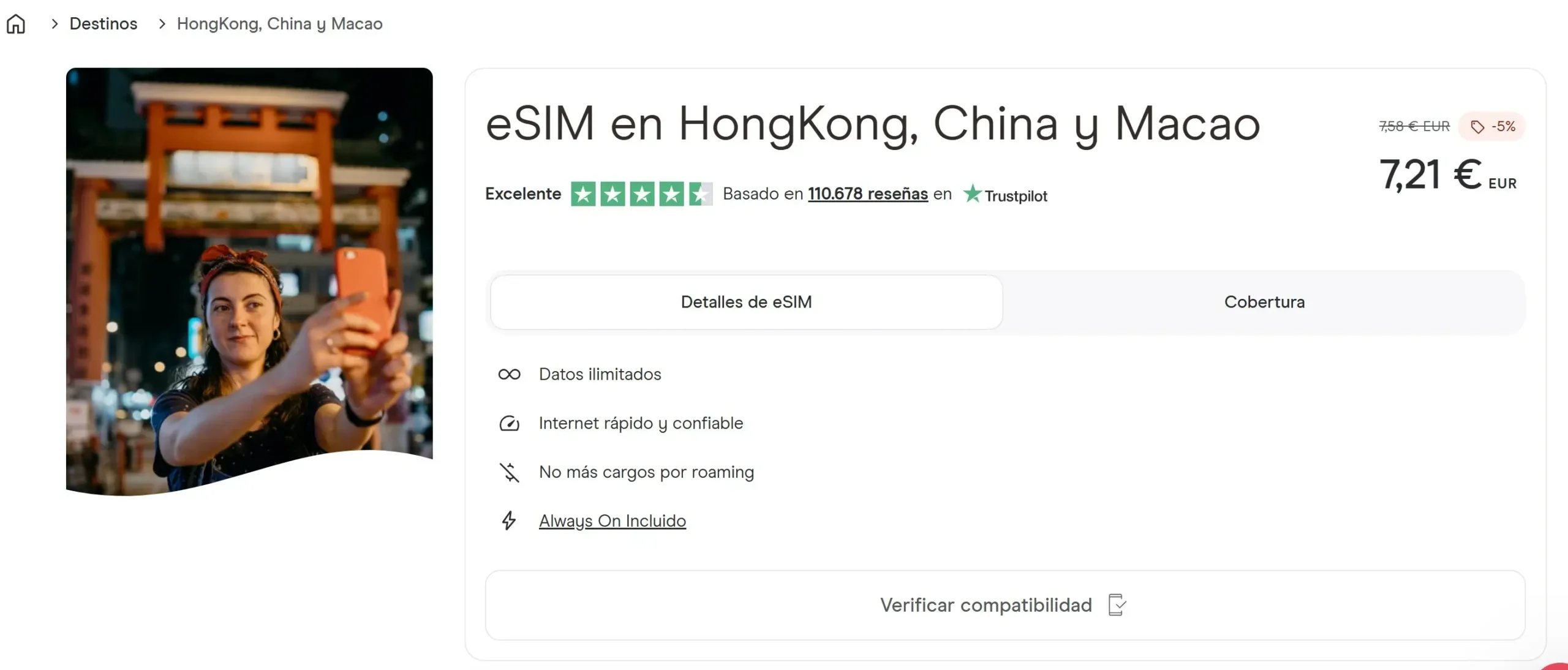 holafly-regional-hong-kong-china-macao Plan regional Holafly Hong Kong