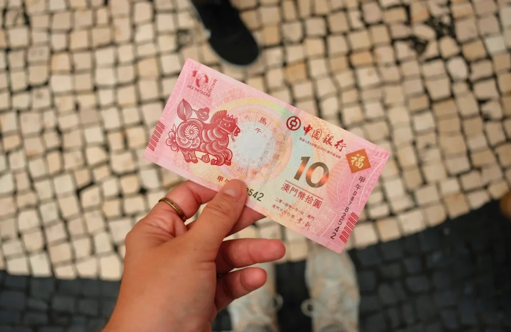 patacas-moneda-macao Moneda de Macao